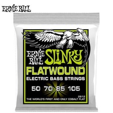 Ernie Ball 2812 Regular Slinky Flatwound Electric Bass Strings 50-105