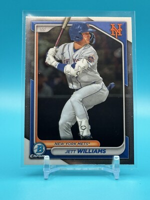 Jett Williams 2024 Bowman BP-54 Prospects New York Mets Baseball Card ...