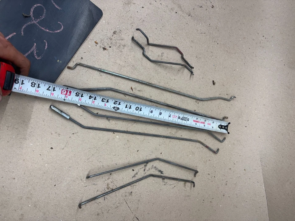 Ford Truck Bronco F150 F250 F350 1980-1997 Juego de barras de cierre de puerta Juego de acoplamiento eléctrico1 Foto 2 de 4