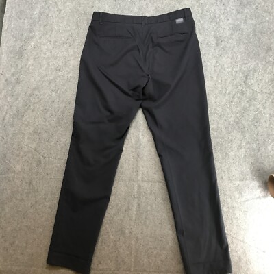 Basic Zara Pants Mens Size 31 Navy Blue Slim Tapered Fit