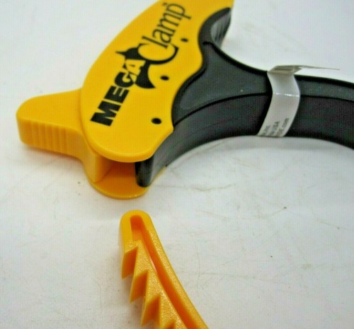 Mega Cable Wire Hose Clamp Pro 2" - 4" Black Yellow MC 4509-UE-012 Large - Picture 11 of 17