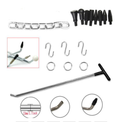 Paintless dent removal tools kit Dent repair set kit pdr tools rods car ...