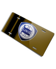 Lancia Emblem Novelty License Plate - Aluminum - 16 colors - Made in the USA