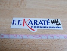 Sticker F.F.Karate And Discipines Associ es