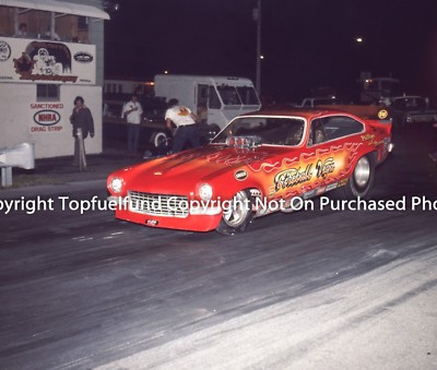 Paul Smith Fireball Vega Funny Car Maple Grove 8x10 NHRA Photo