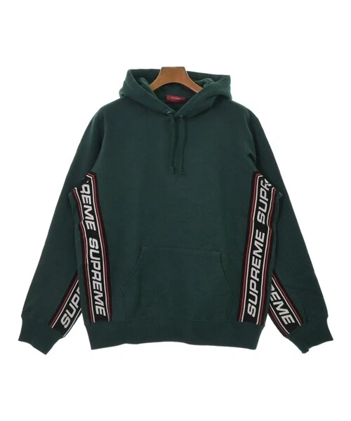 Sweat à capuche Supreme vert x noir etc M 2200438018051