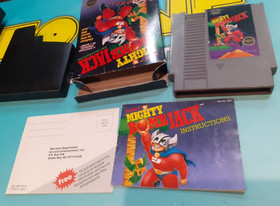 Mighty Bomb Jack Nintendo Nes Completo NTSC-USA  Completo