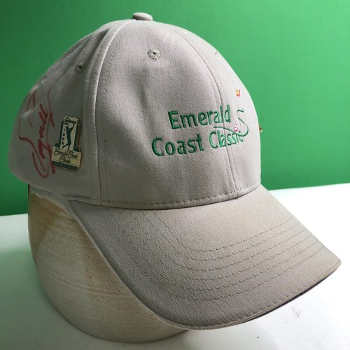 Autographed By Player Cap GOLF Senior PGA Tour EMERALD COAST CLASSIC