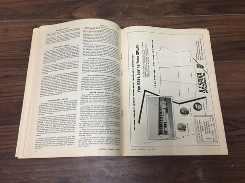 Revista Motor in Canada Western Canada's Automotive Publication junio 1973 - Imagen 23 de 24