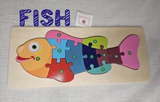 3D Wood Puzzles ~ Children's or Toddler ~ Montessori ~ 8 Animal Designs