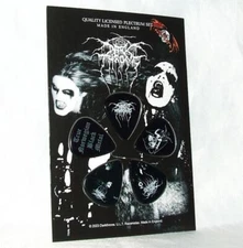 Darkthrone True Norwegian Black Metal Guitar Pick Set Heavy Metal