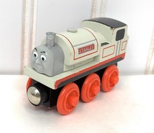 Vintage Thomas the Tank Wooden Railway Train Engine - Stanley by Tomy
