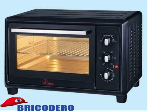 FORNO FORNI ELETTRICO VENTILATO ELETTRICI 40 LT 1500WATT TIMER 60 MINUTI  90-230° | eBay