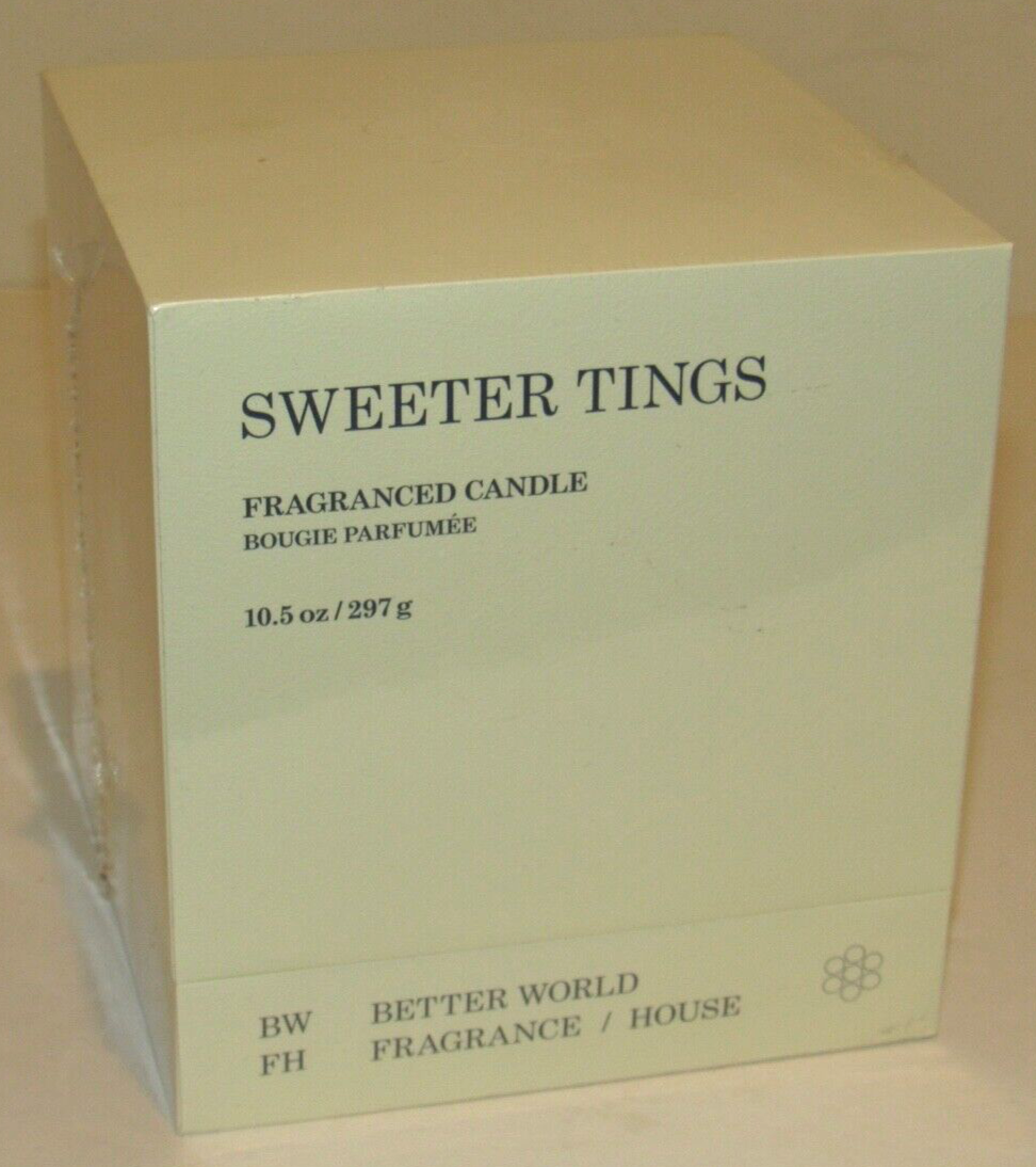 Better World Fragrance House SWEETER TINGS Fragranced Candle By Drake