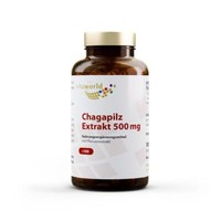 Vita World Chaga Extrakt 500Mg | 100 Kapseln