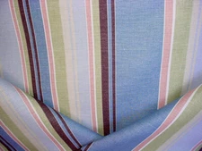 14-1/8Y Lee Jofa 2352-GWF Keith Print Azure / White Drapery Upholstery Fabric