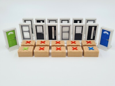 Zombicide Classic Objective Doors & Objective Tokens Konvolut!