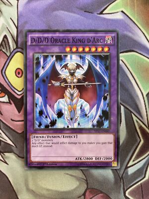 SP17-DE040 D/D/D Orakelkönig D'Arc Starfoil 1. Auflage NM Yugioh Karte