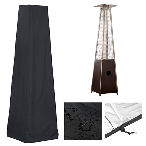 Patio Heater Cover Heavy Duty Gas Pyramid Standup Outdoor Protector All-Purpose - Picture 2 of 7