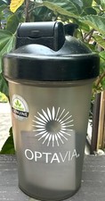 Optavia 20oz Blender Bottle Shaker Drink Mixer Whisk Ball Bpa Free Cup Diet New