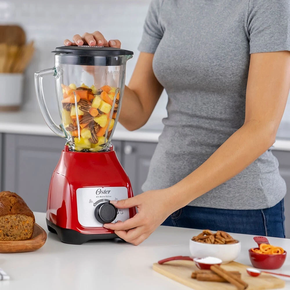 Oster BLSTKAG RRD 220 Volt Glass Jar Blender 220v 550W With Ice