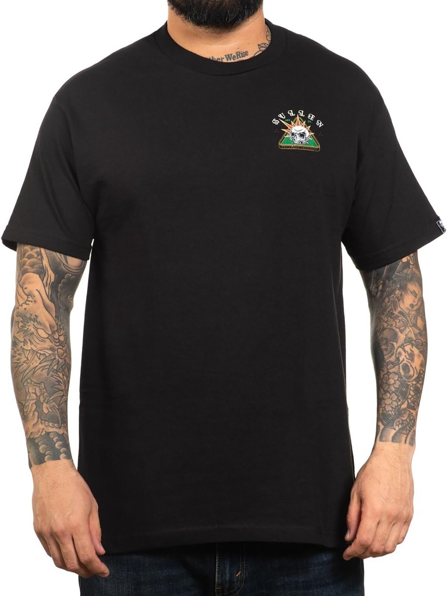 Sullen Men's Pool Hall Short Sleeve Standard T-shirt Tattoo Style