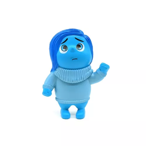 6x Inside Out Joy Riley Anxiety Sadness Cartoon Figuren Spielzeug Kuchen Topper - Bild 7 von 8