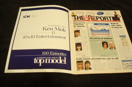 AMERICA'S NEXT TOP MODEL 100th episode mag CW, Tyra Banks, Janice Dickinson - Picture 2 of 9