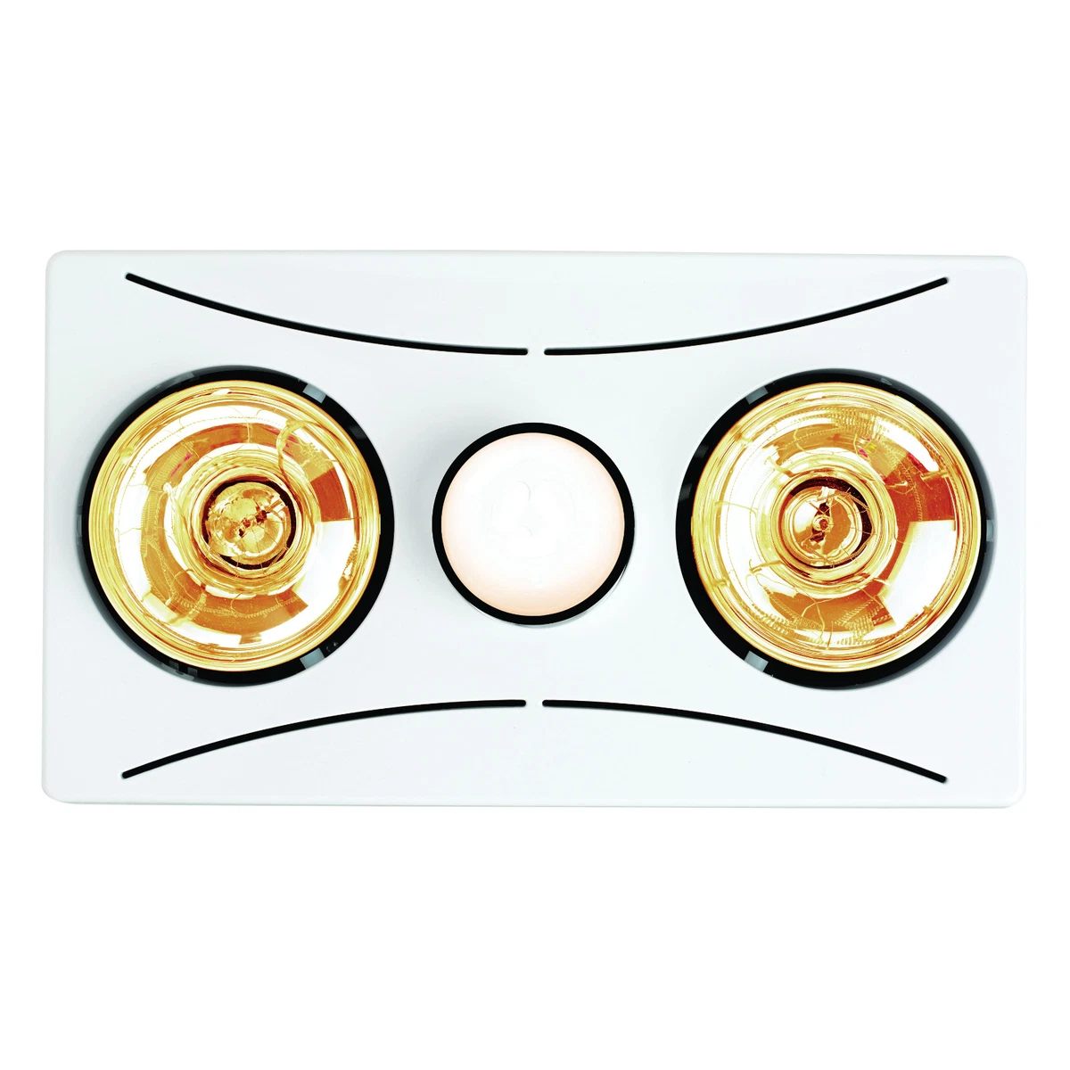 HPM 2x275W BATHROOM HEATER 3-in-1 Exhaust Fan, Light, Heater, Rectangular  WHITE | eBay