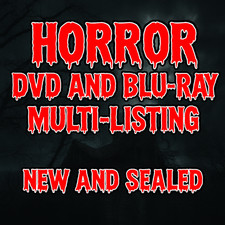 New and Sealed Region 2 UK Horror DVD's and Blu-Ray's MULTI-LISTING