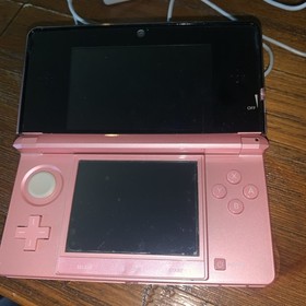 Nintendo 3DS Pearl Pink Handheld System Tested Read