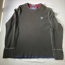 American eagle waffle knit thermal shirt