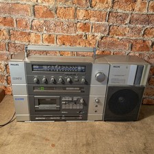 Vintage Philips Compo 8718 Ghettoblaster Boombox