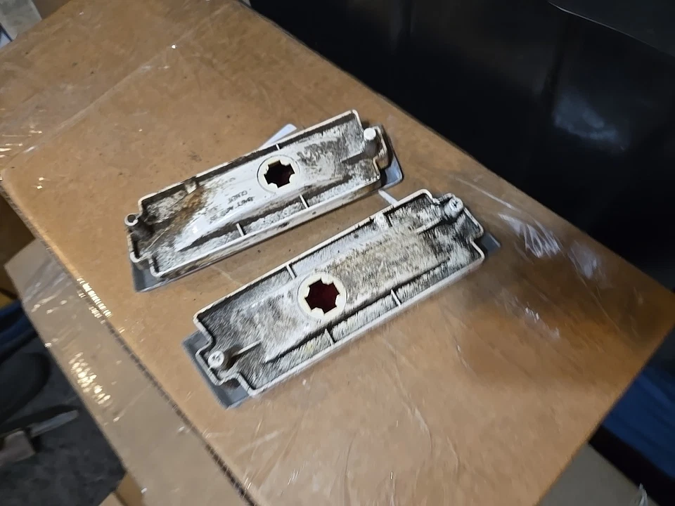 1984-1988 Chevy MONTE CARLO SS ЗАДНИЕ БОКОВЫЕ ГАБАРИТНЫЕ ОГНИ С ОБОДКАМИ оригинальные - Изображение 4 из 4