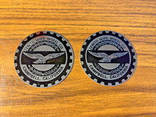 Zenith Wire Wheel Chip Emblems V306-8 2.25 60mm Set Of 2 Lowrider Inserts Zenith Wire Wheel Chip Emblems V306-8 2.25 60mm Set Of 2 Lowrider Inserts
