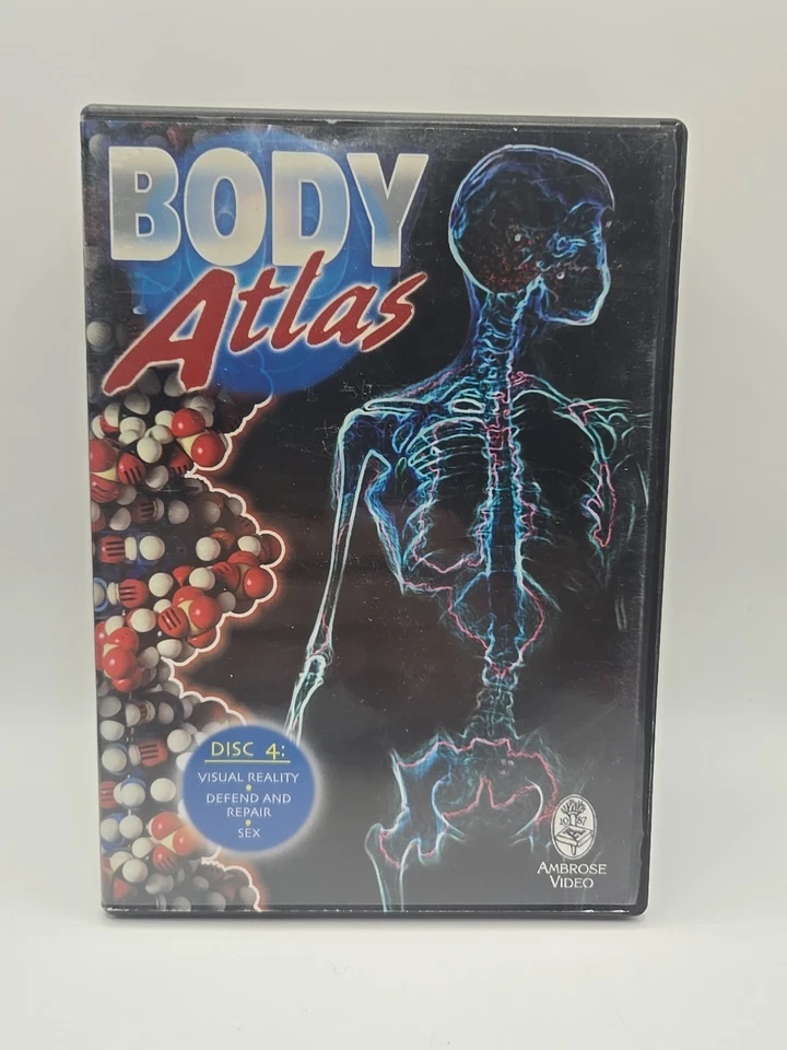Body Atlas DVD Set 1-5  Complete NEW/SEALED-by Ambrose Video EDUCATIONAL - Image 4 of 4