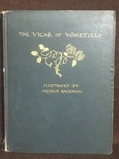 1929 The Vicar of Wakefield Oliver Goldsmith Arthur Rackham Illustrated Plates