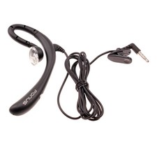 Wired Mono Headset Earphone w Mic Headphone 3.5mm Single Earbud for Cell Phones