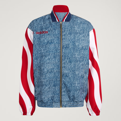 NEW adidas Denim Track Top 'USA' Jacket | Sizes XS - 2XL | KB2712