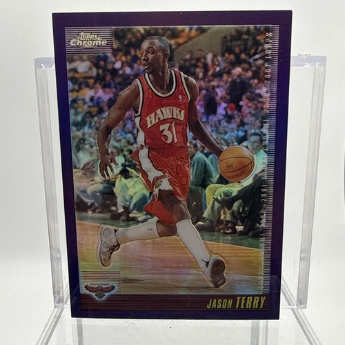 2000 Topps Chrome Jason Terry #19 card