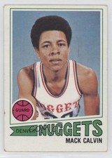 1977-78 Topps Gray Back Mack Calvin #96 0u2j