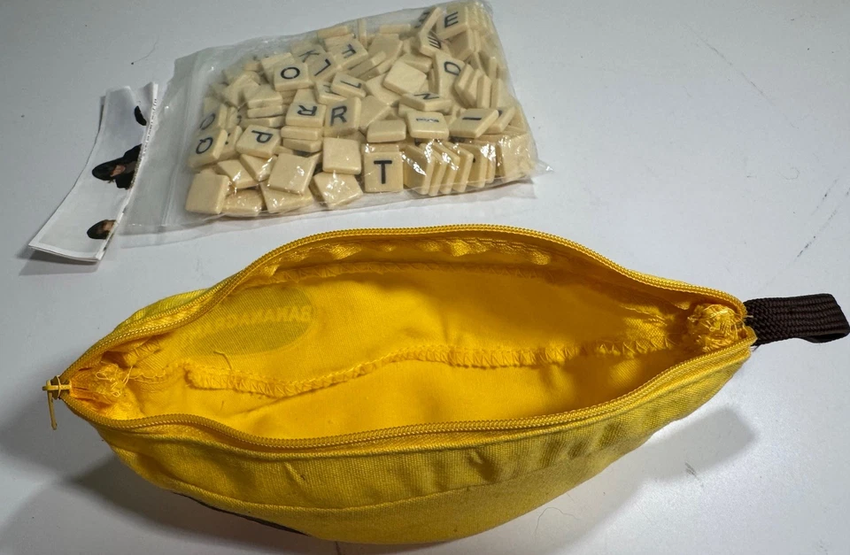 Bananagrams Tile Game Set Family Fun- Complete W/ Directions & 144 Letter Tiles - Image 3 of 4