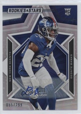 2023 Panini Rookies & Stars Signatures 55/299 Deonte Banks #129 Auto RC 5i2