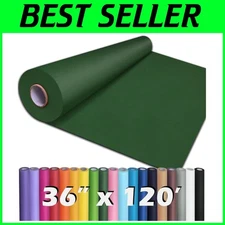 Eco-Friendly Dark Green Kraft Paper Roll 36" x 120'