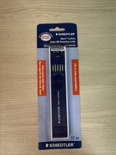 STAEDTLER MARS CARBON 2mm HB DRAWING LEADS 12-PACK 200HB-BK12