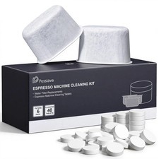 possiave Espresso Cleaning Kits for Breville Machines, Includes 40 Cleaning Tabl