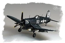 HobbyBoss Easy Build F4U-1 Corsair - Plastic Model Airplane Kit - 1/72 Scale