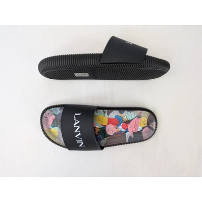 Lanvin x Gallery Dept. paint splatter insole rubber pool slides Slipper BNWB 42