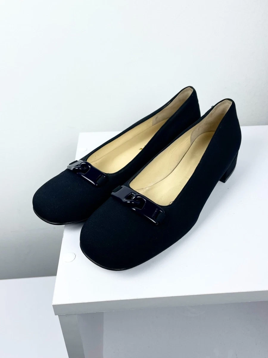 靴 Prada Buckle Flat Pumps Leather 23cm PRADA Buckle Ballet Flats for Women for sale | eBay