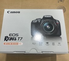 Canon EOS Rebel T7 24.1 MP Digital SLR Camera - Black Kit with 18-55 Lens